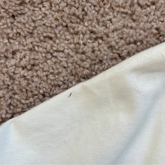 PINK Victoria's Secret White Denim Oversized Trucker Jacket NWT Size Large - Picture 9 of 11